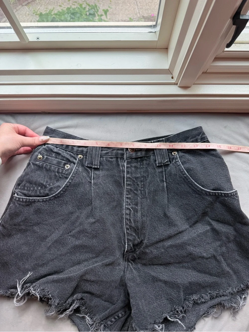 Vintage denim shorts